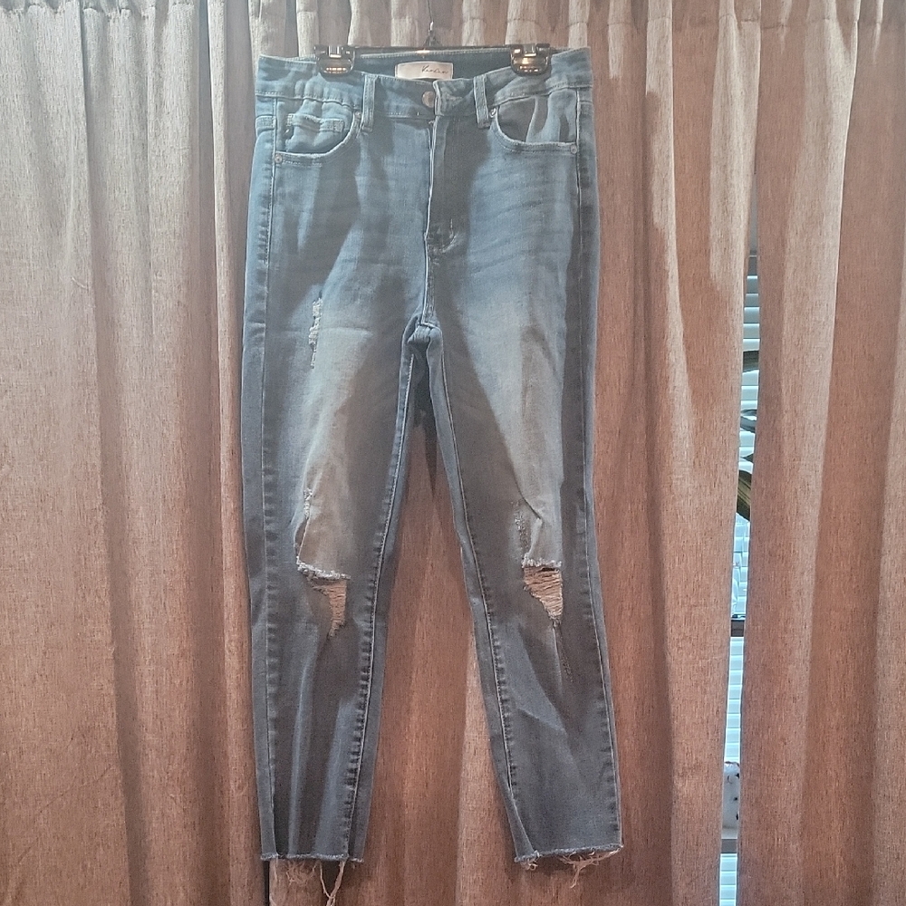 KanCan Medium Blue Ripped Skinny Jeans